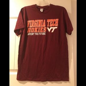 VT Hokies Maroon T-shirt Invent The Future Medium
